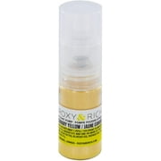 Edible Hybrid Sparkle Dust Pump, Canary Yellow 4 Grams by Roxy & Rich