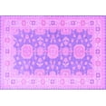 thumbnail image 1 of Ahgly Company Indoor Rectangle Oriental Purple Traditional Area Rugs, 6' x 9', 1 of 4