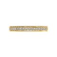 thumbnail image 3 of 1/2 Carat (Ctw Color H-I, I1-I2) Ladies 14K Yellow Gold Diamond Eternity Wedding Band Ring, 3 of 6