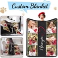 thumbnail image 5 of Personalized Custom Blanket with Picture Text Customized Memorial Gifts Blankets Using My Own Photos Customize Memorial Gifts for Father Mother Day (Seven photos, 60x80in(152.4x203.2cm)), 5 of 5