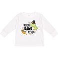 thumbnail image 3 of Inktastic Halloween Trick Rawr Treat with Dinosaur Boys or Girls Long Sleeve Toddler T-Shirt, 3 of 5