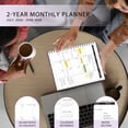 thumbnail image 3 of Monthly Planning (JUL.2025 to JUN.2027) Letter Planners & Appointment Book, 8.5" x 11", 3 of 7