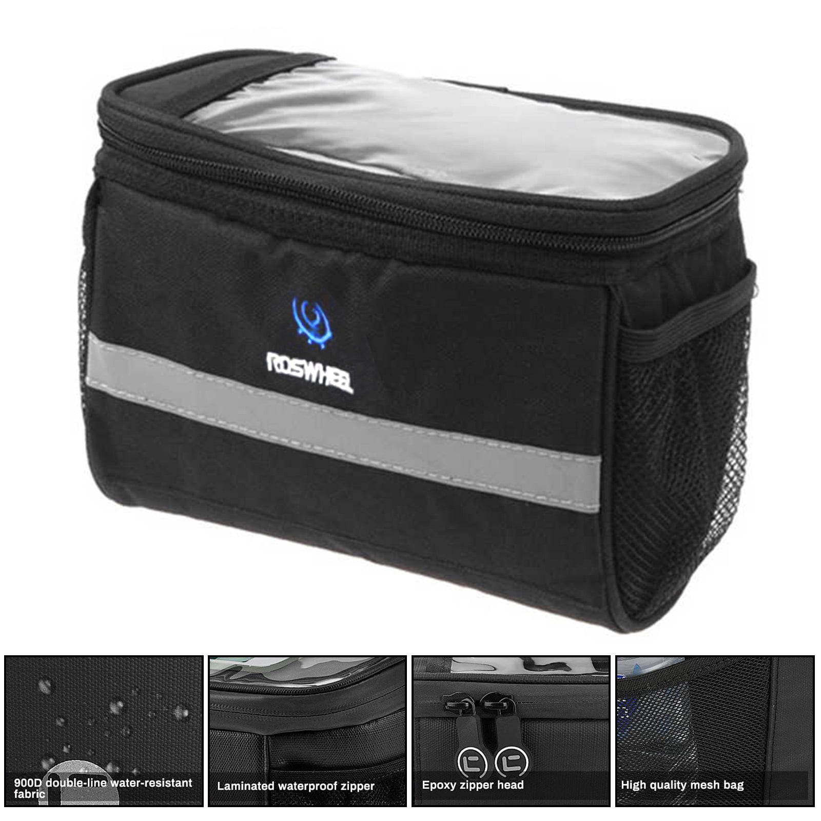 Details about   Bicycle Front Basket Bike Handlebar Bag Outdoor Cycling Equipment WaterproofCase 