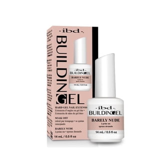 ibd, Hard Building Gel for Nail Extensions, 0.5 oz, Sheer Pink