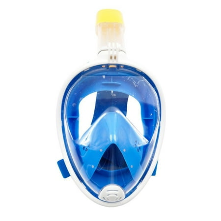 Anti-Fog Swimming Surface Diving Full Face Snorkel Scuba Mask for GoPro Size
