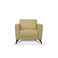 thumbnail image 3 of ACME Malaga Chair in Cream Leather, 3 of 3