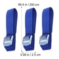 thumbnail image 2 of OULII 10 Pcs Lashing Straps for Car Moving with Heavy Load Capacity Blue, 2 of 5