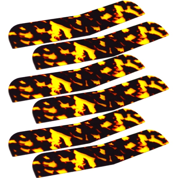 Hytrove Celluloid Thick Crash-Proof Erhu Corner Guard Accessory 6pcs