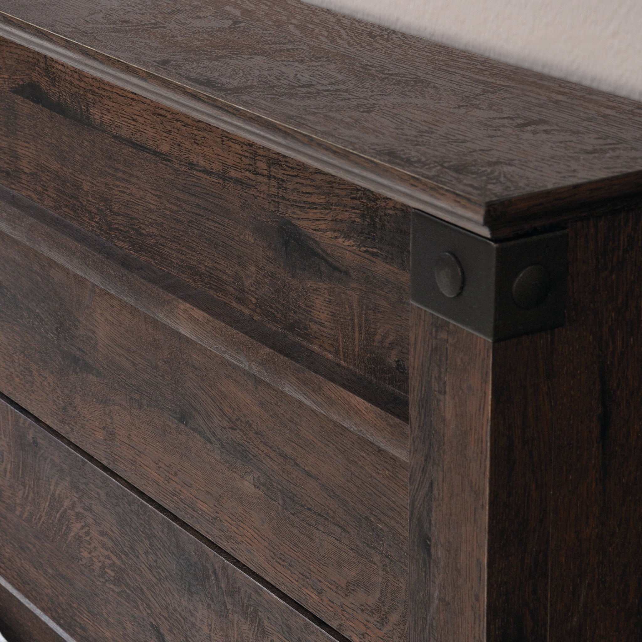Sauder Carson Forge Full Queen Panel Headboard Coffee Oak Finish Sauder Carson Forge Full Queen Panel Headboard Coffee Oak Finish Com