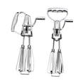 thumbnail image 2 of Batidora Manual de Acero Inoxidable de 2 Piezas, Herramienta de Cocina, Batidor con Accesorio Multifuncional para Crema, Repostería, Uso en Restaurant, 2 of 9