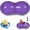 Purple, variant on Peanut Ball Anti-Burst Exercise Ball Yoga Ball with Hand Pump Gym Quality Fitness Ball for Women and Men