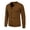 Coffee, variant on Men's V-Neck Long Sleeve Cable Knit Sweater, Slim Fit Button down Knit Cardigan Coat for Fall Winter Casual Wear Navy