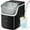 Stainless Black, variant on Havato Nugget Portable Ice Maker Highly Efficient Ice Production, 33 lbs/24 Hours, Self-Cleaning, Easy to Operate, Ideal Pellet Ice Maker for Home/ Kitchen/ Office/ Party - Black