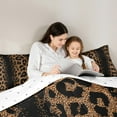 thumbnail image 5 of Castle Fairy Full Size 3-Piece Leopard Comforter Set, 5 of 8