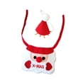 thumbnail image 3 of Babero navideño de Papá Noel para mascotas con gorro, ideal para fiestas, invierno y otras ocasiones especiales para perros y gatos pequeños. También, 3 of 8