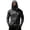 Black, variant on Men's Casual Camouflage Print Hooded Long Sleeve Sun Protection Jacket Lightweight Pullover Outdoor Top with Zipper Pocket