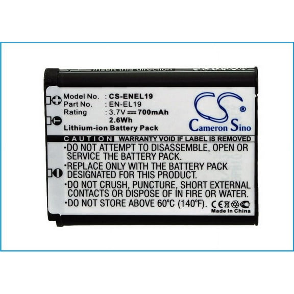 Battery for Sony DSC-RX0 II DSC-RX0M2 NIKON Coolpix S100 S4400 NP-BJ1 EN-EL19