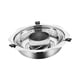 thumbnail image 5 of Olla caliente china, plato de frotamiento de elevación, cuenco de inducción eléctrica, olla de sopa antiadherente, olla Shabu Shabu para fiesta de reu 36 cm, 5 of 9