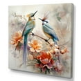 thumbnail image 2 of Designart "Wintertime Enchantment Birds Of Paradise" Birds Of Paradise Canvas Art Print, 2 of 7