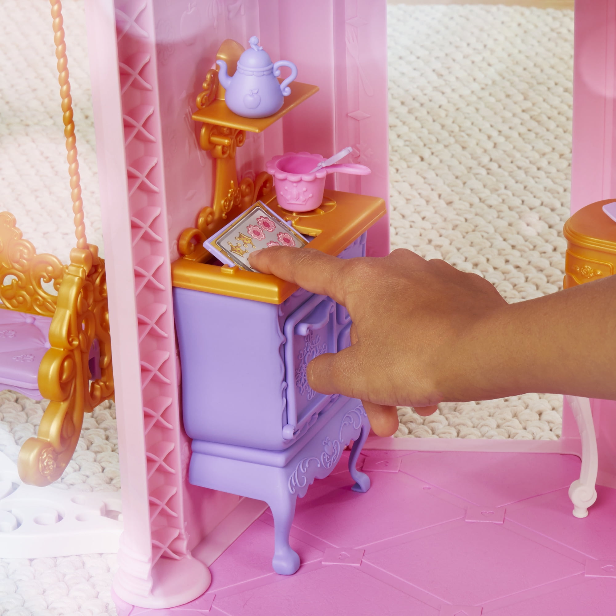 Disney Princess Ultimate Celebration Castle Doll House with Musical Fireworks Light Show