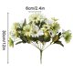thumbnail image 4 of Decoración floral de la habitación del otoño de la flor de la cabeza grande del paño artificial del girasol falso de 9 ramas Sweethay HA7887-00B, 4 of 6