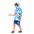 thumbnail image 2 of Sonic Boy Cosplay Hooded Top & Shorts Outfit Set, 2-Piece, 4-10, 2 of 6