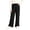 Black, variant on Kids Trousers Straight Leg Split Hem Pants 9 Years