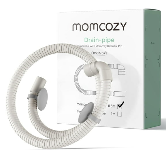 Momcozy Soft & Safe Drain Hose for KleanPal Pro Baby Bottle Washer – Flexible, Durable Replacement Accessory for Easy Water Drainage (0.5M)