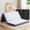 White-6 Inch, variant on 6 Inch Memory Foam Trifold Mattress, Tri-Folding Floor Bed with Washable Breathable Cover for Camping Travel, Portable Foldable Spare Mattress Guest Bed, Single Twin Size, Grey