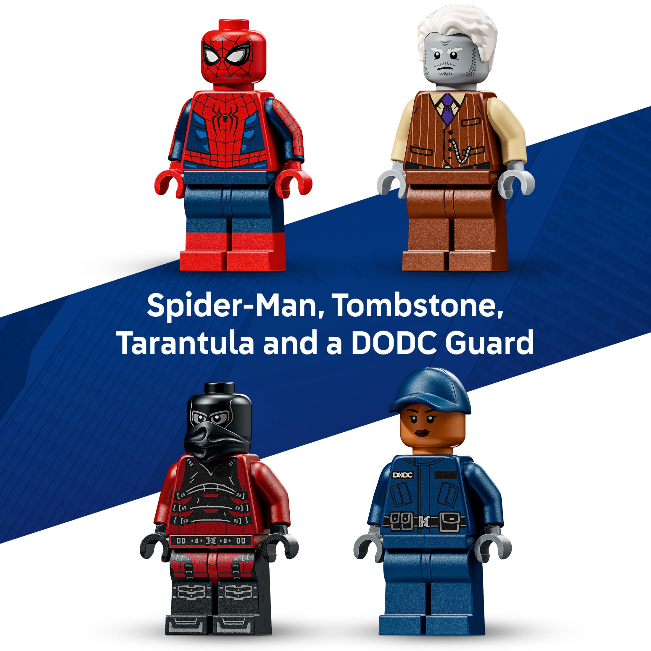 LEGO Marvel Spider-Man Prison Transport Chase - Super Hero Building Toy for Boys & Girls, Ages 8+ - Includes 4 Minifigures - Spider-Man Toy for Fans - Gift for Birthdays - 76349