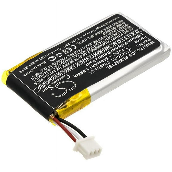 202555-01, 211425-01 Battery for Plantronics Savi 8210, Savi W8210, 510mAh - sold by smavco