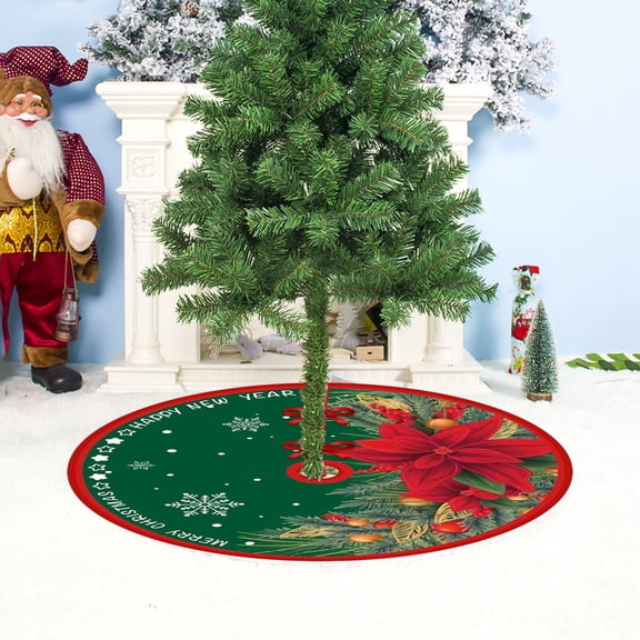 outdoor christmas tree 90cm Christmas Tree Skirt Christmas Tree Decoration christmas decorations outdoor