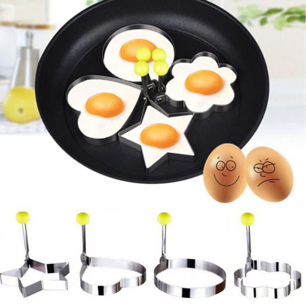 Breakfast Cooking Tools Mold Stainless Steel Fried Egg Shaper Ring Pancake Mould 