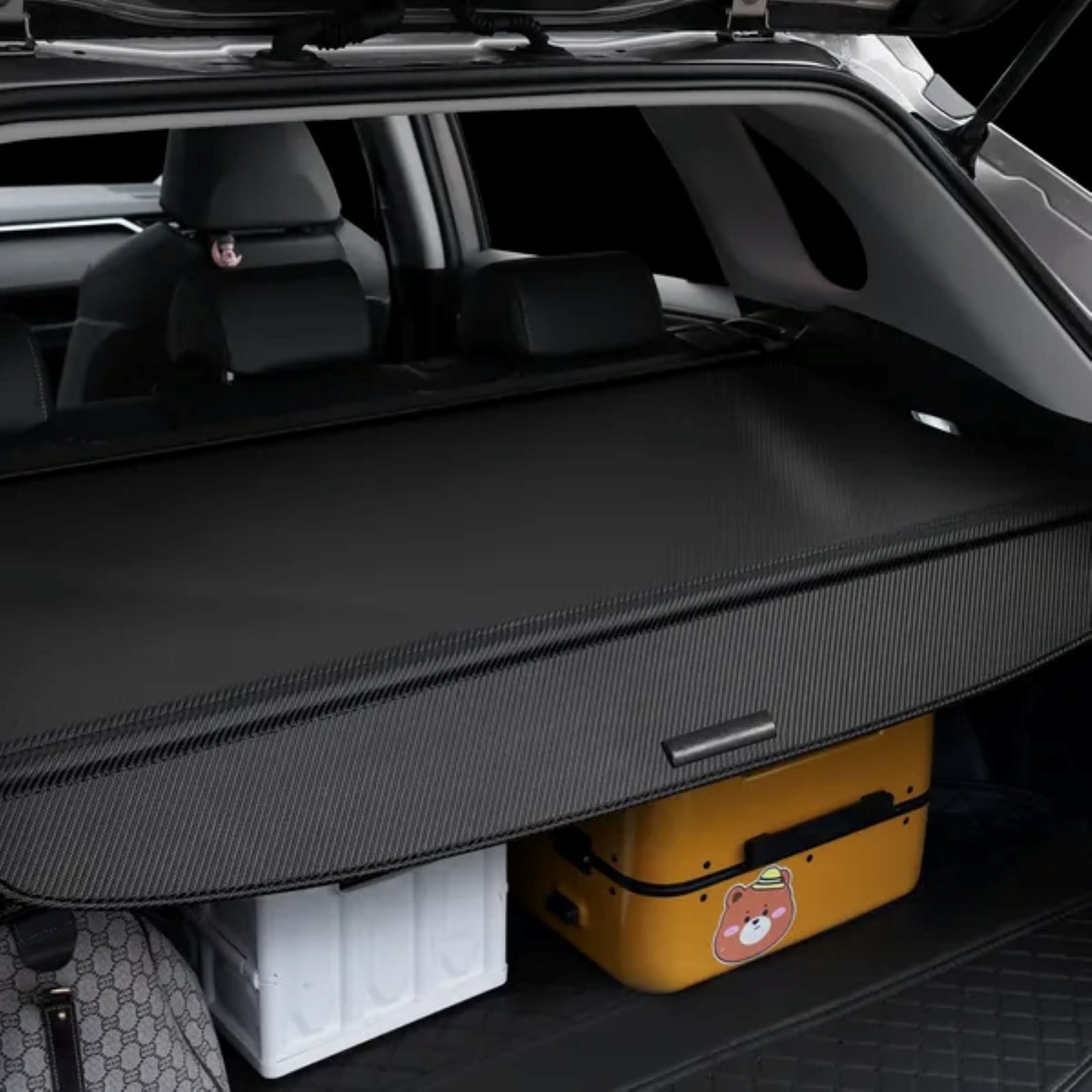 Retractable Cargo Cover for Honda CRV 2023-2025 Upgraded Rear Trunk Cover CR-V Accessories Rear Trunk Security Cover Shielding Shade, Black