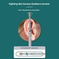 thumbnail image 4 of Fiudx Limpiador de Oídos, Herramienta Suave Punta y Espiral para Cerumen, Diseño Duradero de Acero Inoxidable, Kit de Viaje Portátil, Uso Doméstico Seguro, Idea de Regalo Familiar, Se Requiere Jabón., 4 of 7