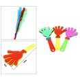 thumbnail image 2 of WRITWAA 12-Pack Assorted Color Handheld Clappers Noisemakers for Parties, Events, Celebrations and Fun, 2 of 6