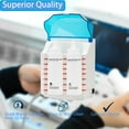 thumbnail image 2 of 2-Bottle Gel Warmer with Precision Digital Display, Built in Timer, Heater for Massage Cream, Baby Lotion, & Oils, Wall Mountable & Freestanding Option, Adjustable Temperature, for Home & Spa, 2 of 6