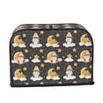 thumbnail image 2 of Fotbe Cute Bee Gnome for Two Slice Toaster Cover, Fingerprint Protector, Super Soft Appliance Cover And Dust Cover,Bread Dust Cover & Fingerprint Protection, 2 of 7