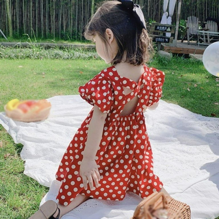 Baby red polka dot skirt cheap