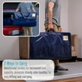 thumbnail image 6 of XiHAMA 10 Pack Moving and Storage Bags, Heavy Duty, Alternative to Moving Boxes, Large Packing Totes Supplies for College Dorm Room with Zipper for Clothes, Wide Open Design, 6 of 8
