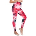 thumbnail image 2 of Women's Super Comfy Maternity Leggings LM48224 21201 RED/BLACK L, 2 of 2