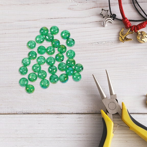 SEWCHICS Clear Mini Glass Beads Vase Filler Home Decoration 50pcs