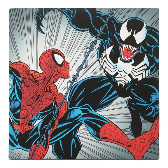 Marvel Spider-Man and Venom Gallery Wrapped Canvas Wall Decor - Large Spider-Man Wall Art for Home Decorating