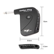 NUX GP-1 Electric Guitar Plug Mini Headphone Amp Built-in Distortion Effect Compact Portable