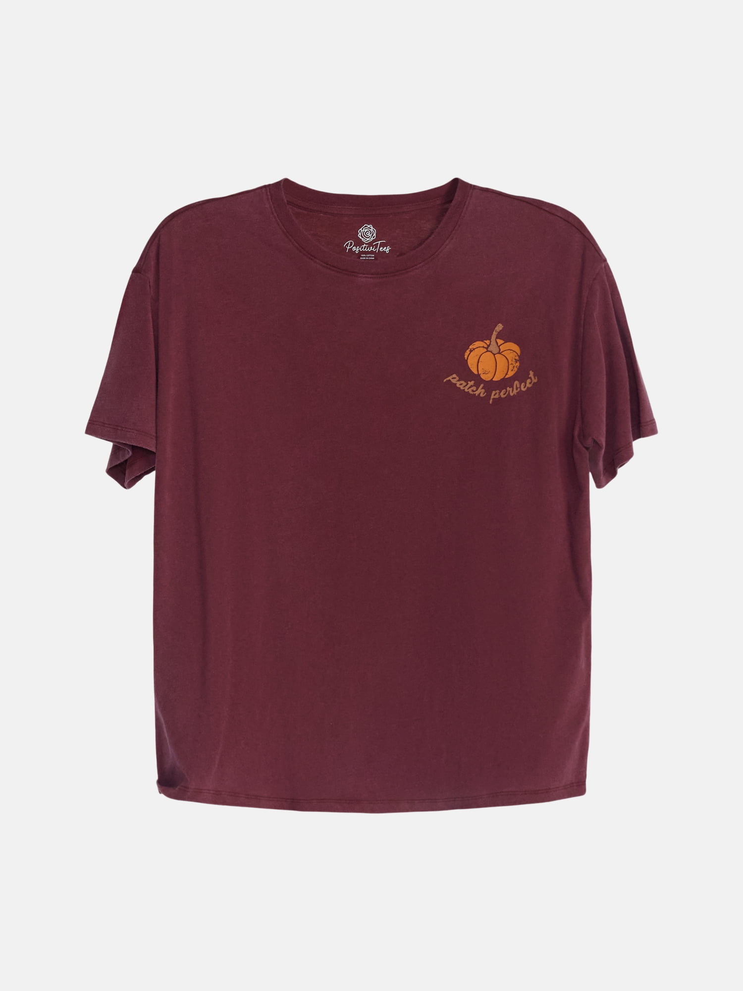 Women's Farm Fresh Pumpkins Graphic Seasonal Fall Tee, from Positivitees, Sizes S-4X