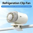 thumbnail image 3 of 2026 Portable Clip-On Car Fan with Semi-Cooling Air Conditioner (16℃), USB Rechargeable, 199 Adjustable Speeds, Smart LED Display – Perfect for Stroller, Desk, and On-the-Go Cooling, 3 of 8