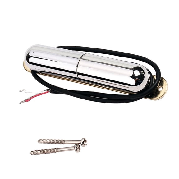 Guitar up Sensor Guitar Pickup Bridge Coil Chrome