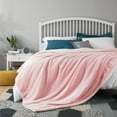 Bedsure Sherpa Fleece Bed Blankets Queen Size Pink Thick Fuzzy Queen