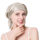thumbnail image 1 of Tiger Gorro de dormir de satén sedoso para mujer, gorro de noche con cinta elástica para el cuidado del cabello, gorro para dormir de seda de pelo largo, 1 of 4
