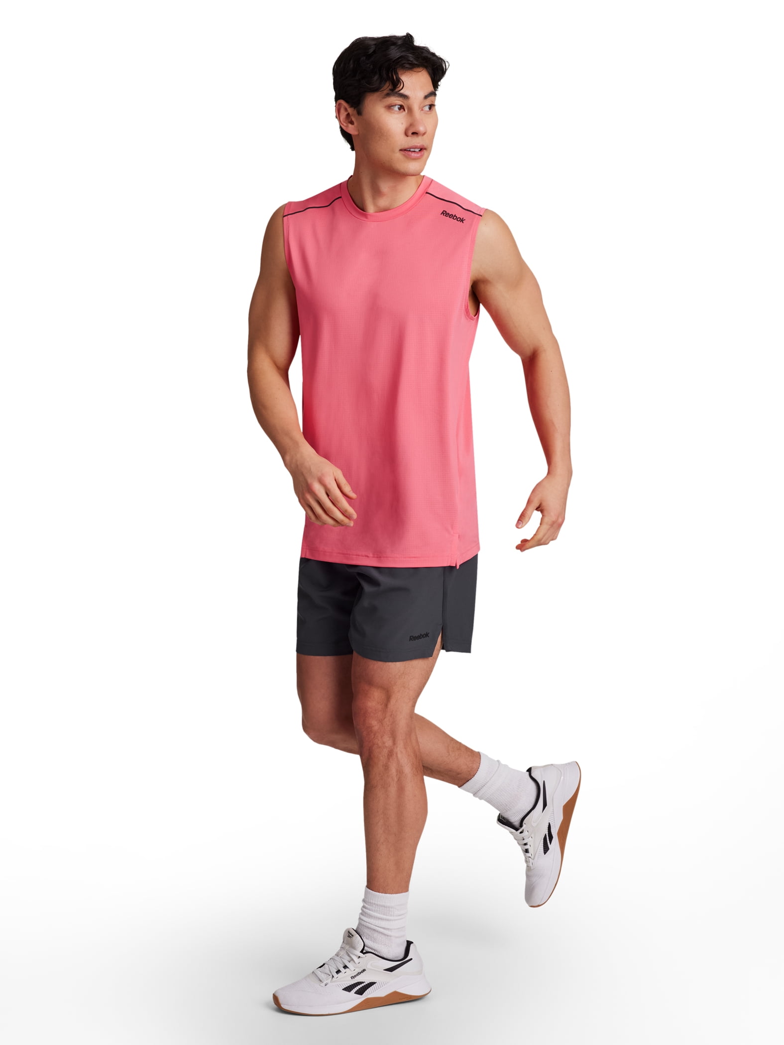 Reebok Men's and Big Men's Turboboost Sleeveless Muscle Tank Top, Sizes XS-5XL